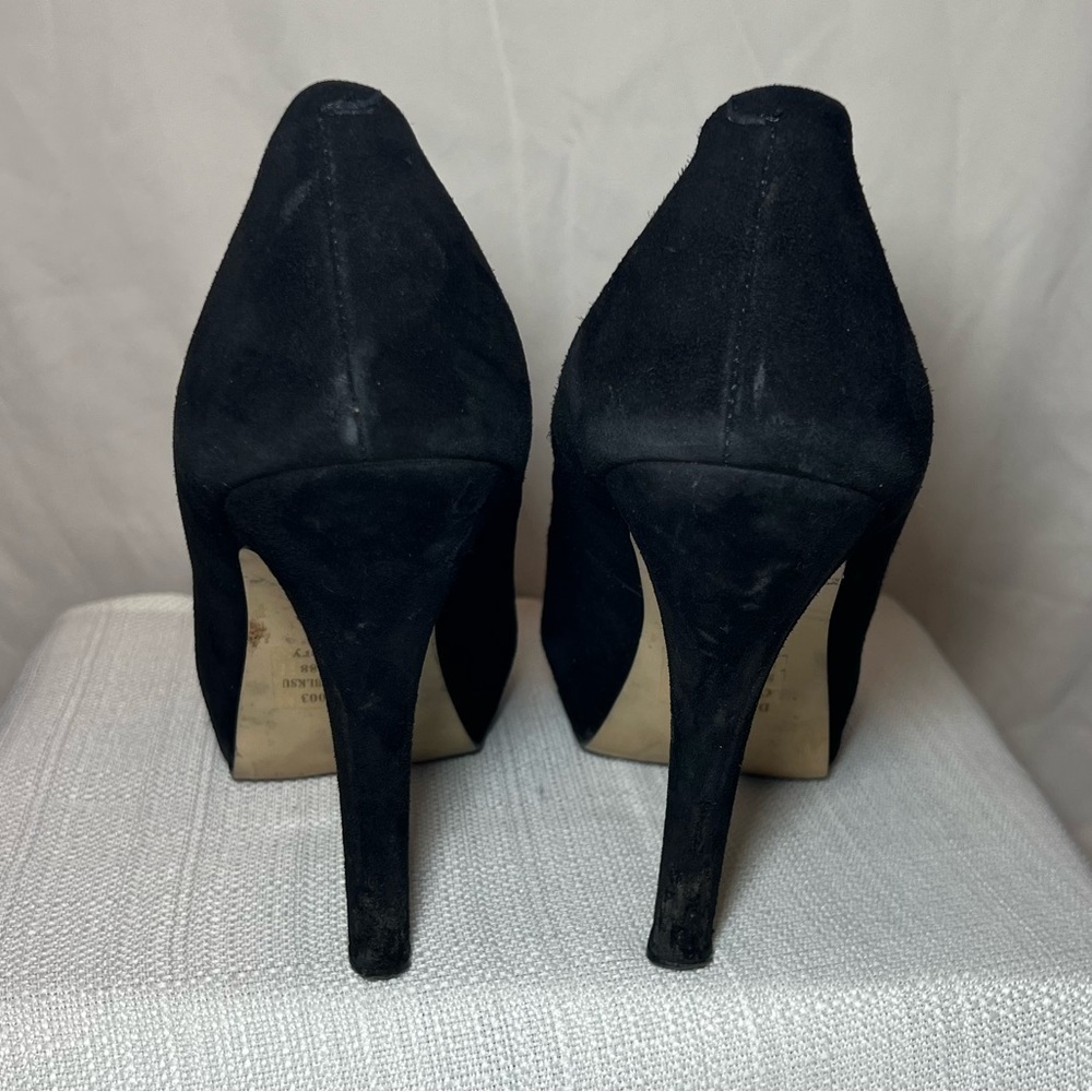Bakers Avery Black Suede Pumps - Size 8.5 - Picture 5 of 7